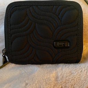 LUG Spirit Multi Pocket Black Wallet